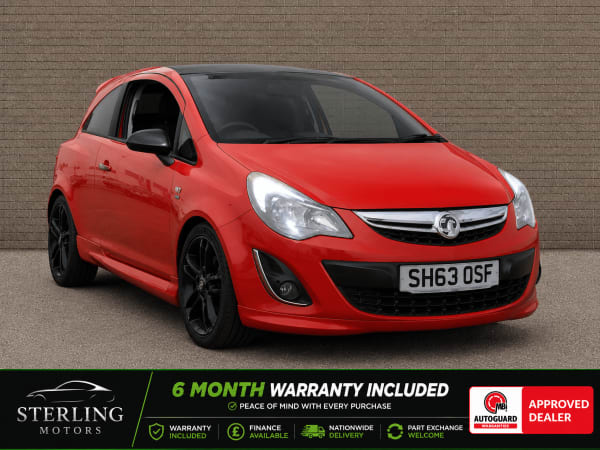 2013 VAUXHALL CORSA LIMITED EDITION