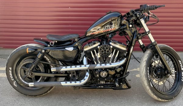 Black  2008 HARLEY-DAVIDSON XL 1200 N NIGHTSTER