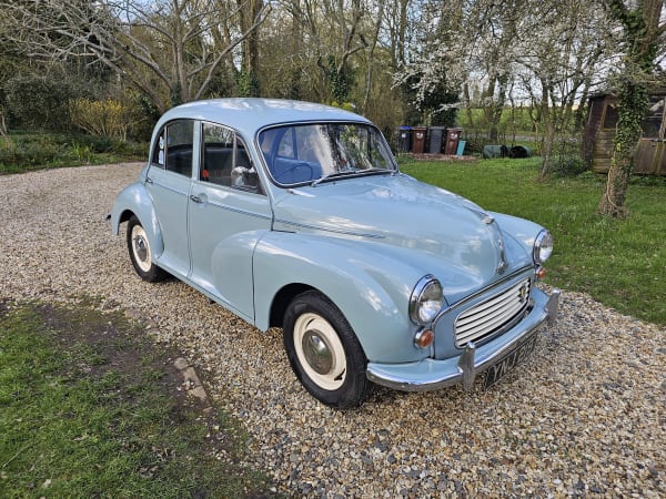 GREY 1963 MORRIS MINOR 1000