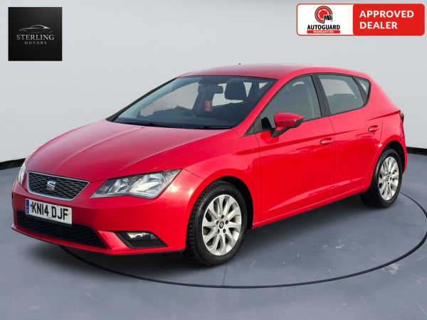 RED 2014 SEAT LEON SE TDI S-A