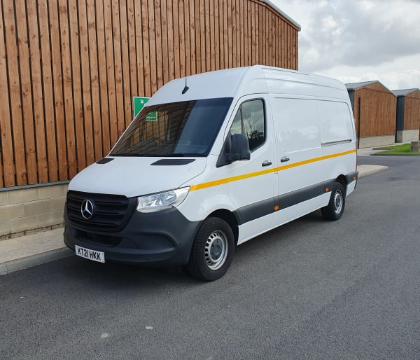 WHITE 2021 MERCEDES-BENZ SPRINTER 315 PROGRESSIVE CDI