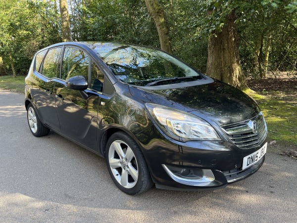 BLACK 2015 VAUXHALL MERIVA TECH LINE