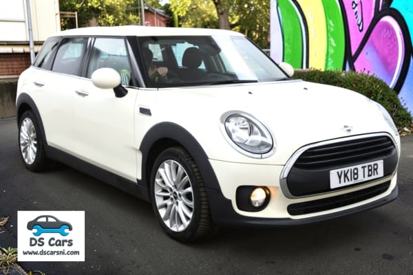 WHITE 2018 MINI CLUBMAN ONE