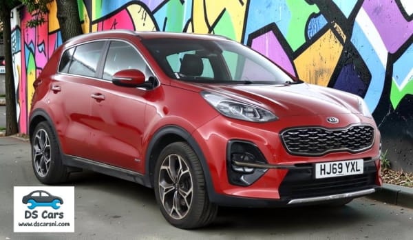 RED 2020 KIA SPORTAGE GT-LINE ISG 4X4 S-A