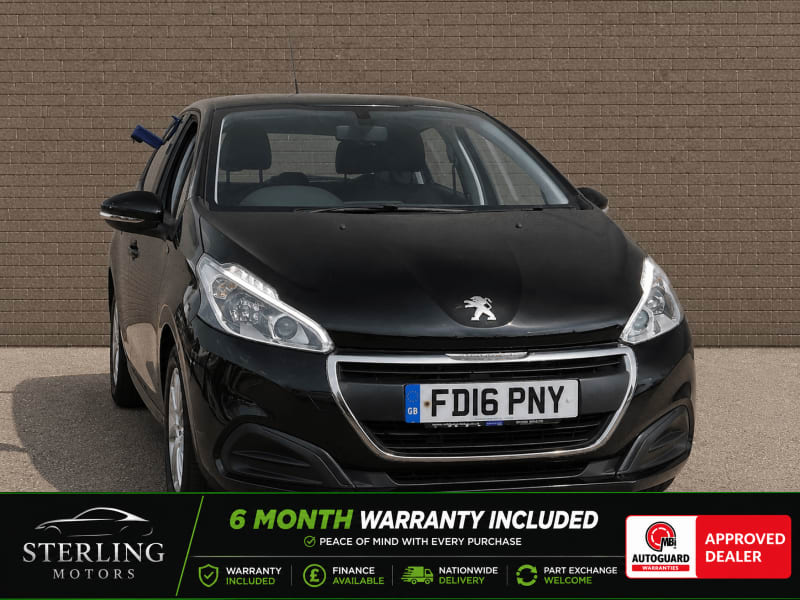 BLACK 2016 PEUGEOT 208 ACTIVE