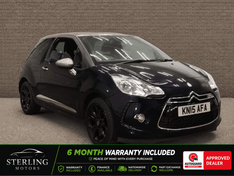 BLUE 2015 CITROEN DS3 DSTYLE + AUTO