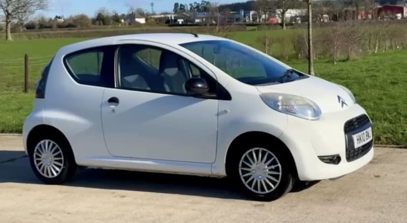 WHITE 2010 CITROEN C1 SPLASH