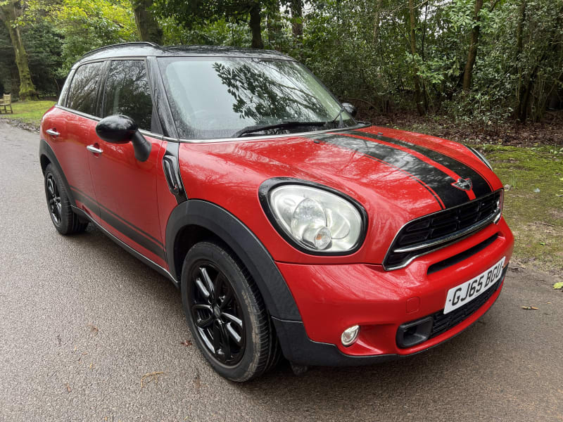 RED 2015 MINI COUNTRYMAN COOPER SD AUTO