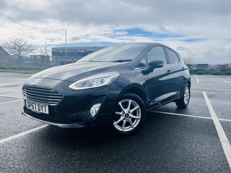 BLACK 2018 FORD FIESTA ZETEC
