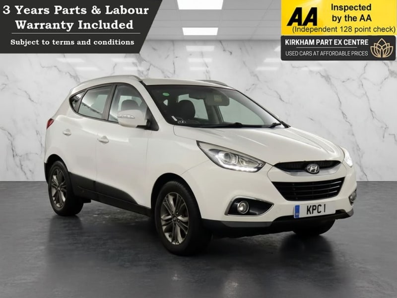 White 2013 Hyundai ix35