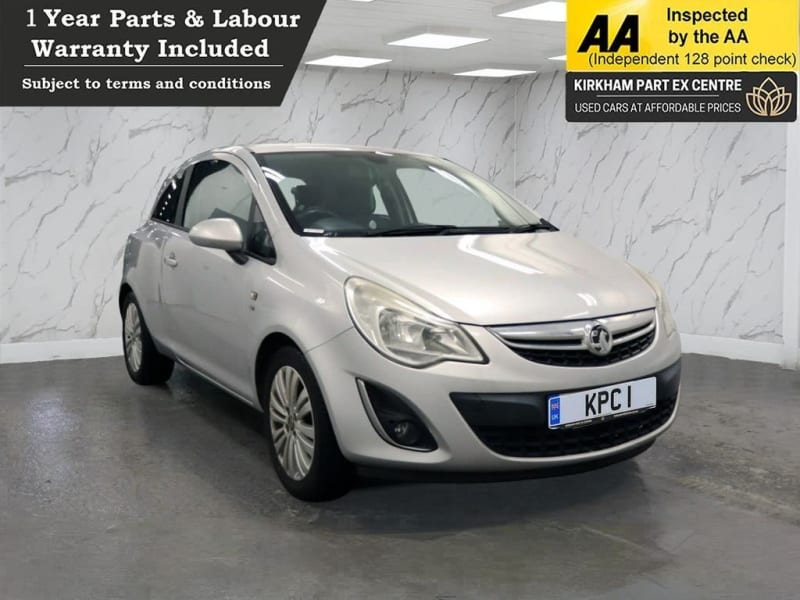 SILVER 2011 Vauxhall CORSA