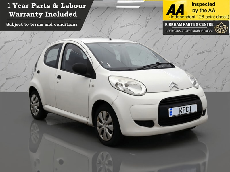 WHITE 2012 Citroen C1