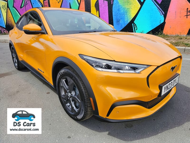 ORANGE 2023 FORD MUSTANG MACH-E EXT RANGE RWD