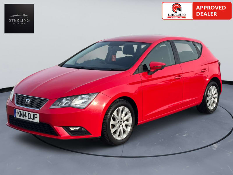 RED 2014 SEAT LEON SE TDI S-A
