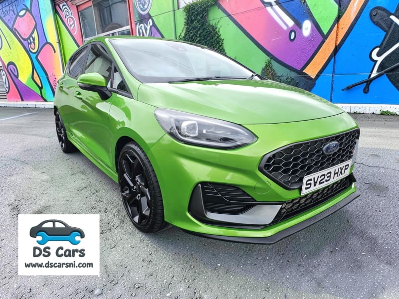 GREEN 2023 FORD FIESTA ST-3 TURBO