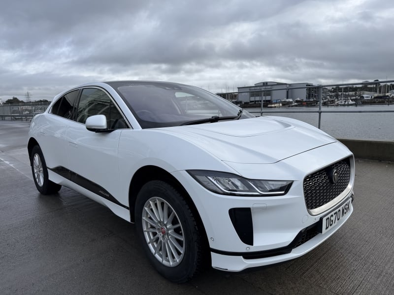WHITE 2020 JAGUAR I-PACE EV400 S