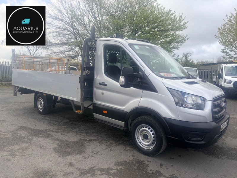 SILVER AND BLUE 2022 FORD TRANSIT 350 LEADER ECOBLUE