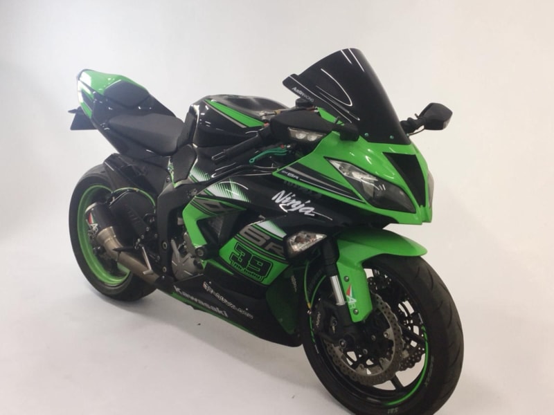 GREEN 2016 KAWASAKI ZX 636 EGFA SPECIAL EDITION