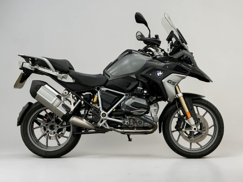 BLACK 2017 BMW R 1200 GS