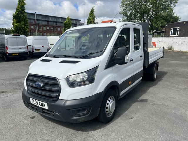 WHITE 2021 FORD TRANSIT 350 LEADER ECOBLUE