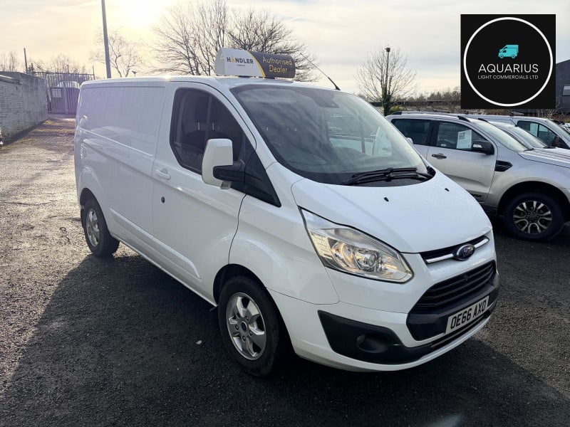 WHITE 2016 FORD TRANSIT CUSTOM 290 LIMITED