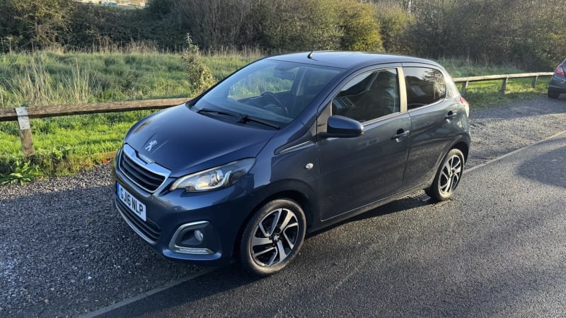 BLUE 2016 PEUGEOT 108 ALLURE