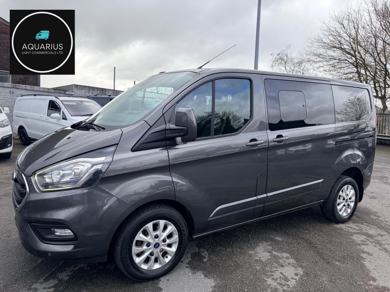 GREY 2020 FORD TRANSIT CUSTOM 300LIMITD EBLUE