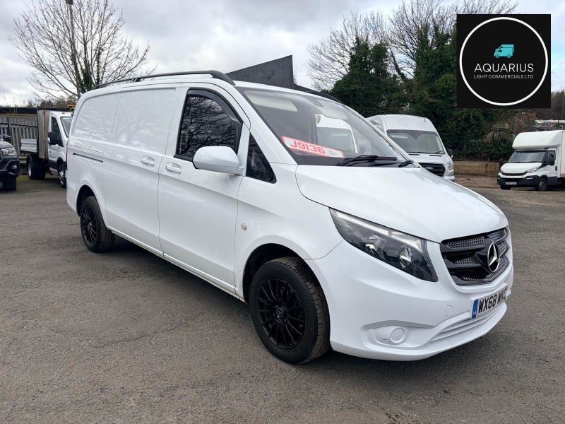WHITE 2019 MERCEDES-BENZ VITO 111 CDI