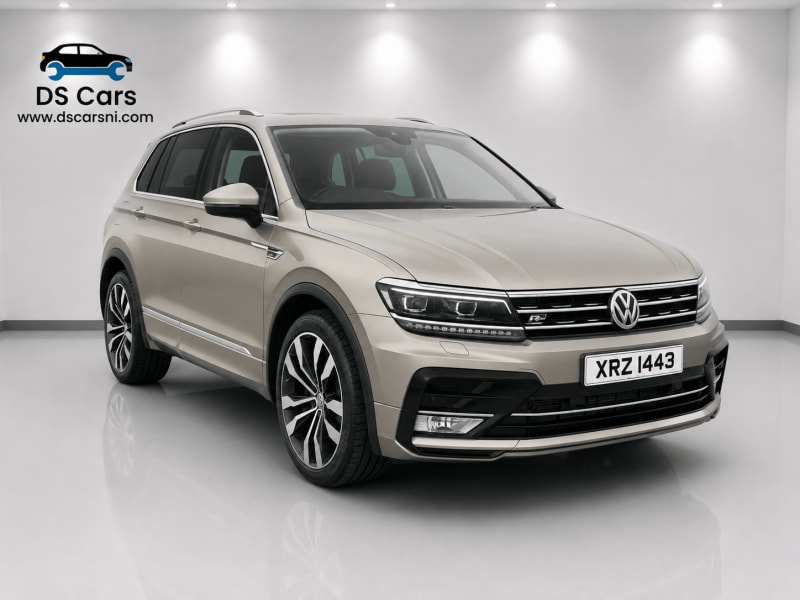 BEIGE 2017 VOLKSWAGEN TIGUAN R LINE 2.0TSI B