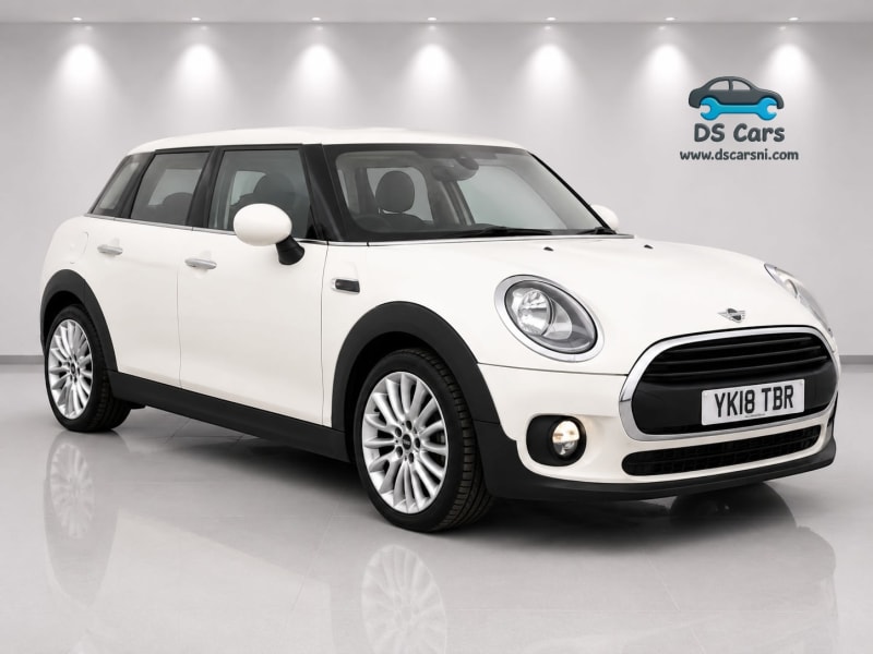 WHITE 2018 MINI CLUBMAN ONE