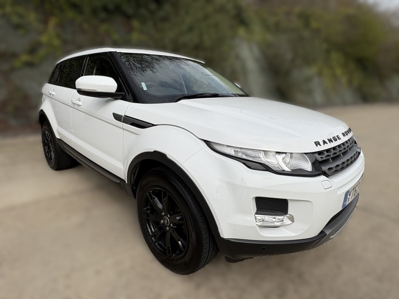 WHITE 2013 LAND ROVER RANGE ROVER EVOQUE PURE T SD4A