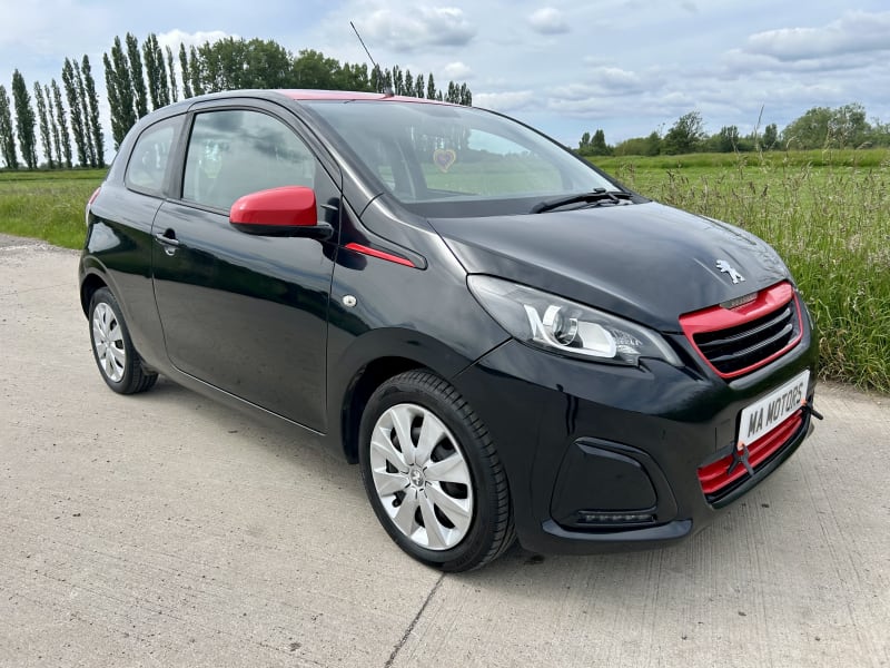 BLACK 2016 PEUGEOT 108 ACTIVE