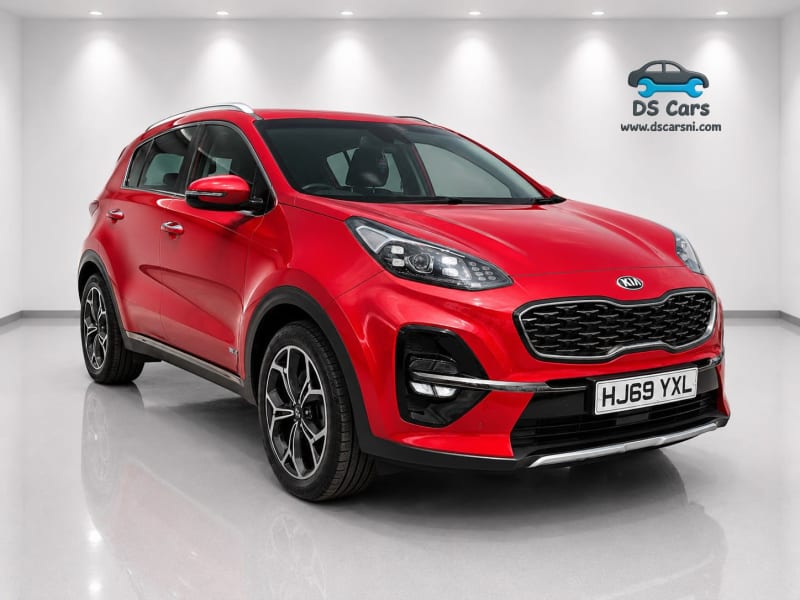 RED 2020 KIA SPORTAGE GT-LINE ISG 4X4 S-A