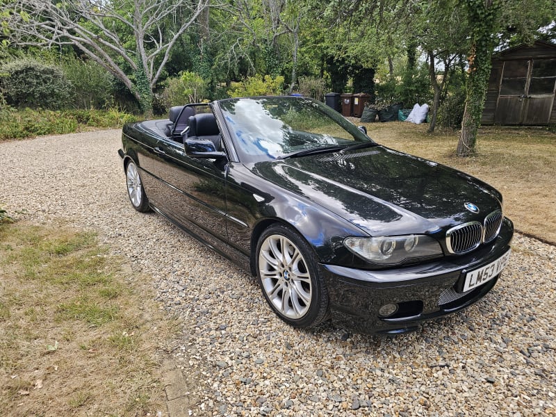 BLACK 2003 BMW 330 CI SPORT AUTO