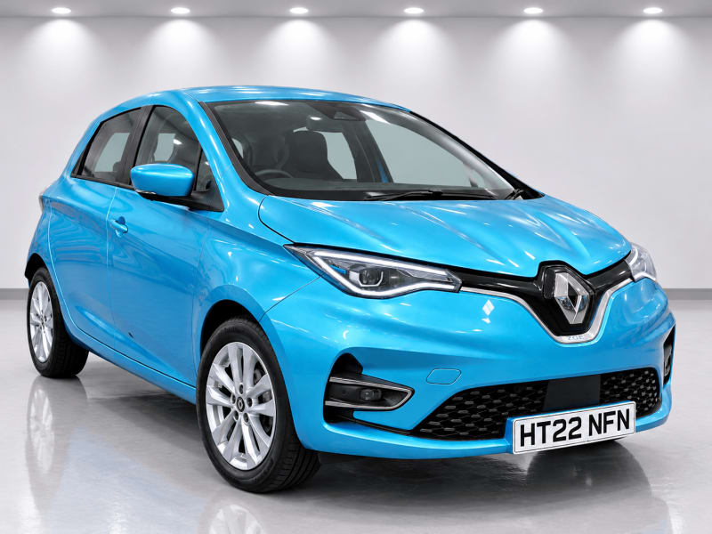 BLUE 2022 RENAULT ZOE S EDITION RAPID CHRGE EV50