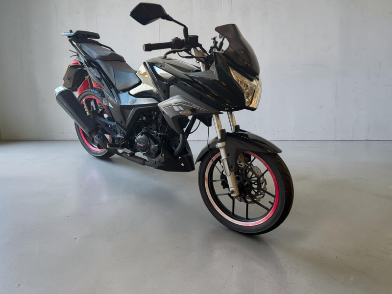 Black 2018 Lexmoto ZSX-F 125