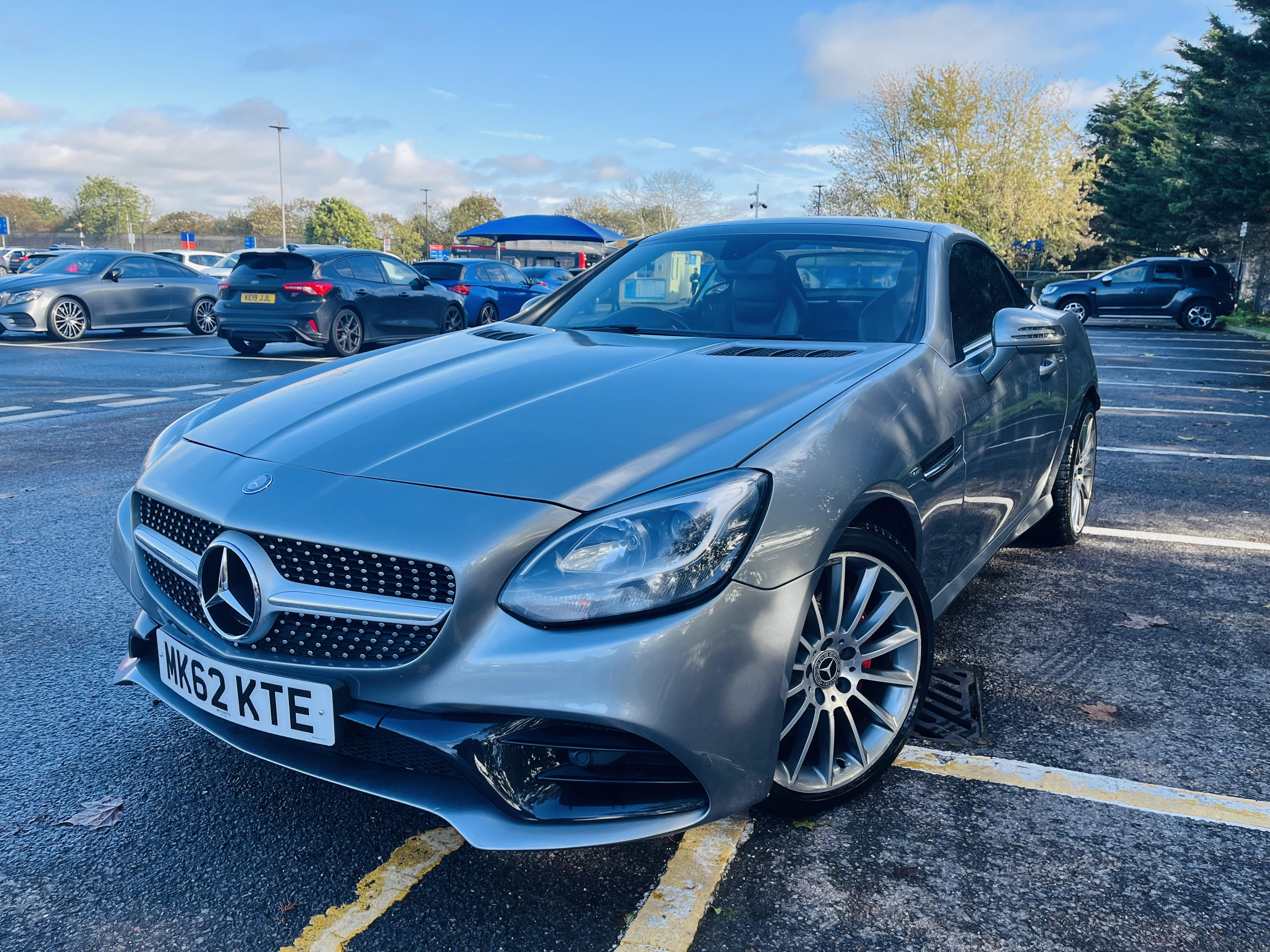 2012 Mercedes-Benz SLK250 AMG Sport CDI Blue-Cy Auto used car for sale