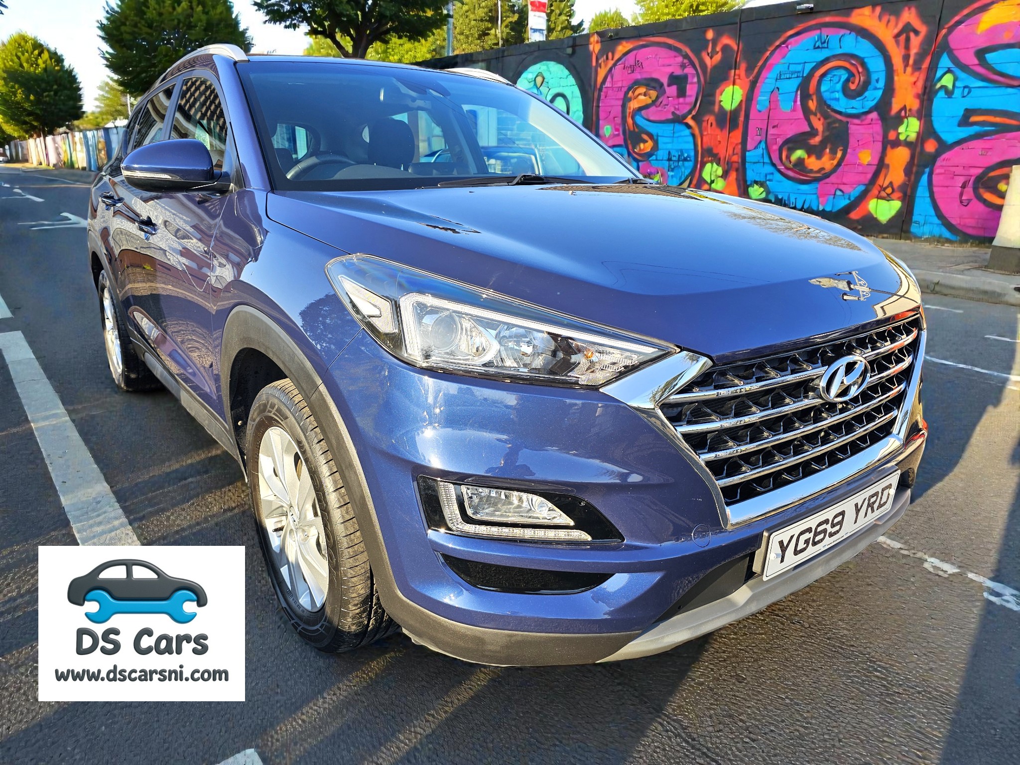 BLUE 2019 HYUNDAI TUCSON SE NAV T-GDI 2WD