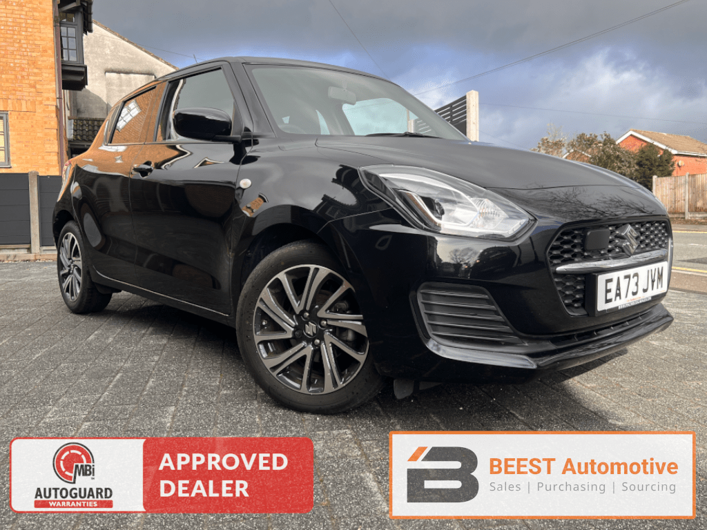 BLACK 2023 SUZUKI SWIFT SZ-L DUALJET MHEV