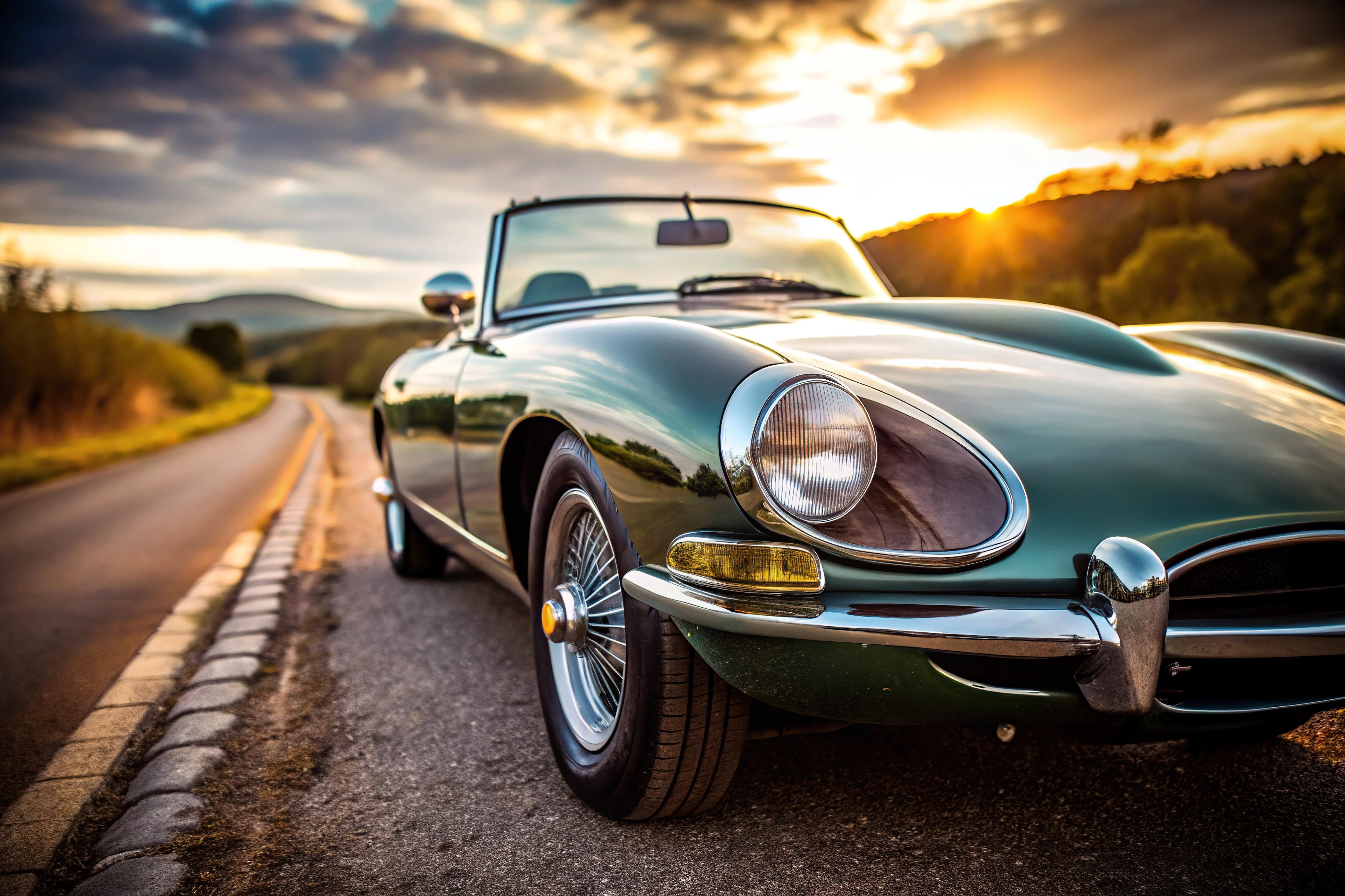 What is the most popular Jaguar E-Type model?