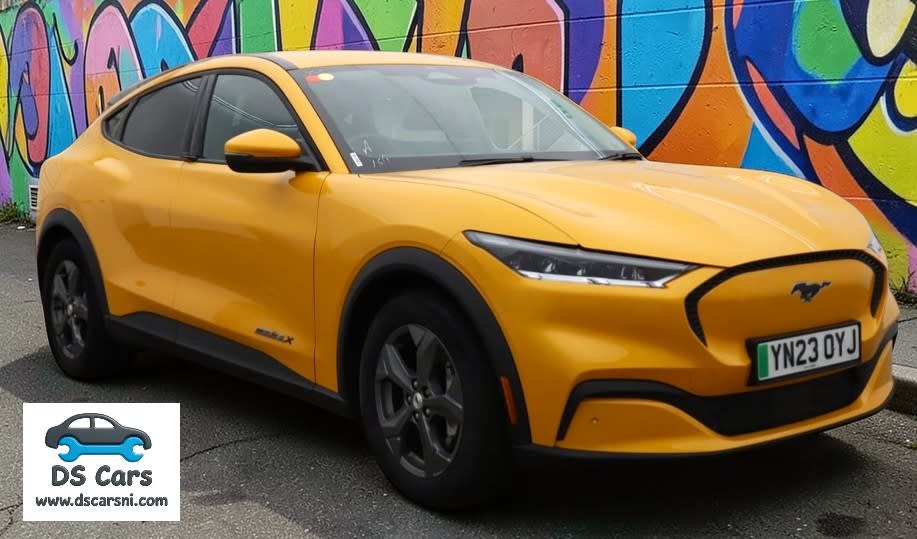 ORANGE 2023 FORD MUSTANG MACH-E EXT RANGE RWD