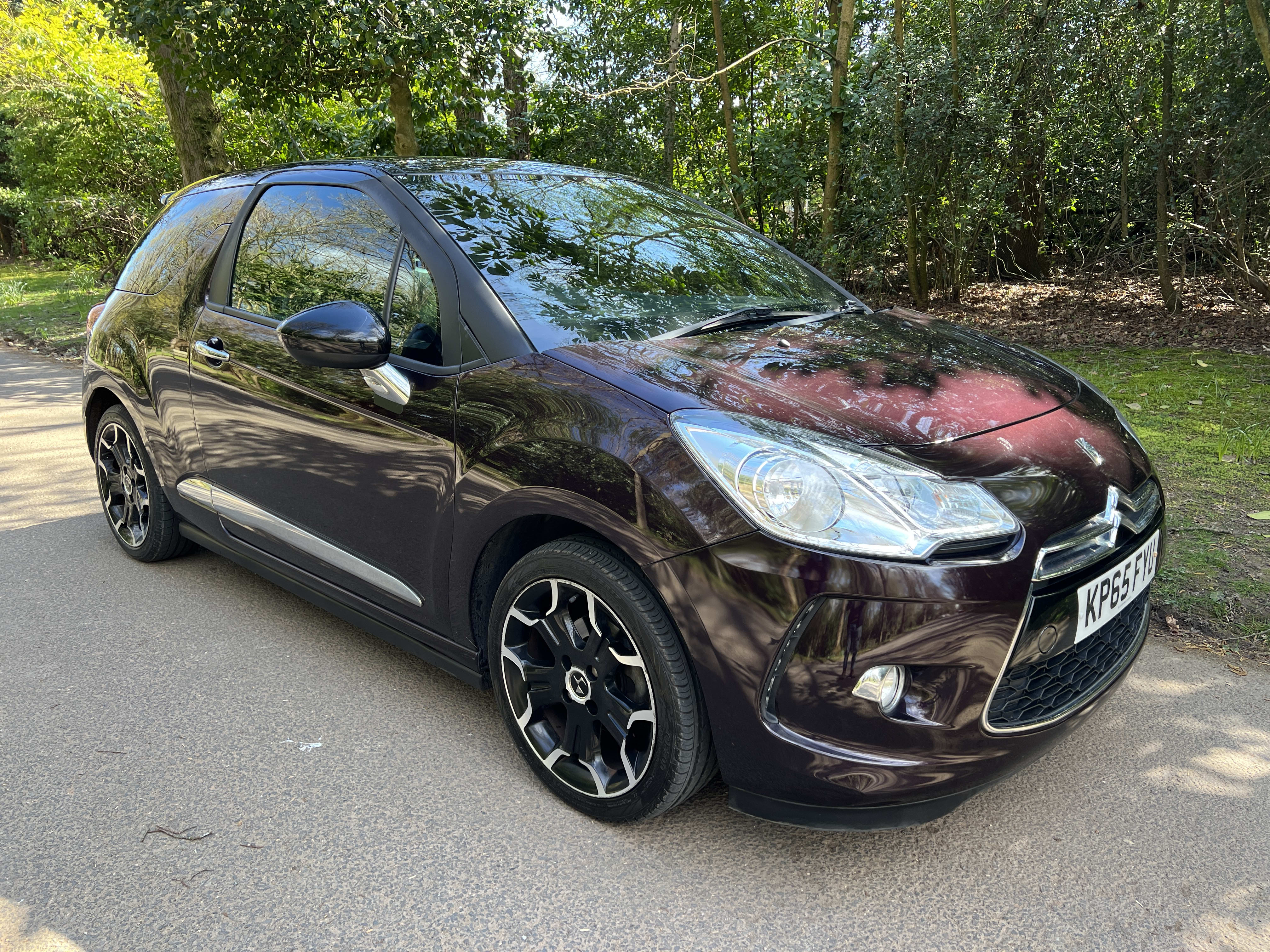 PURPLE 2015 DS DS3 DSTYLE BLUEHDI S/S