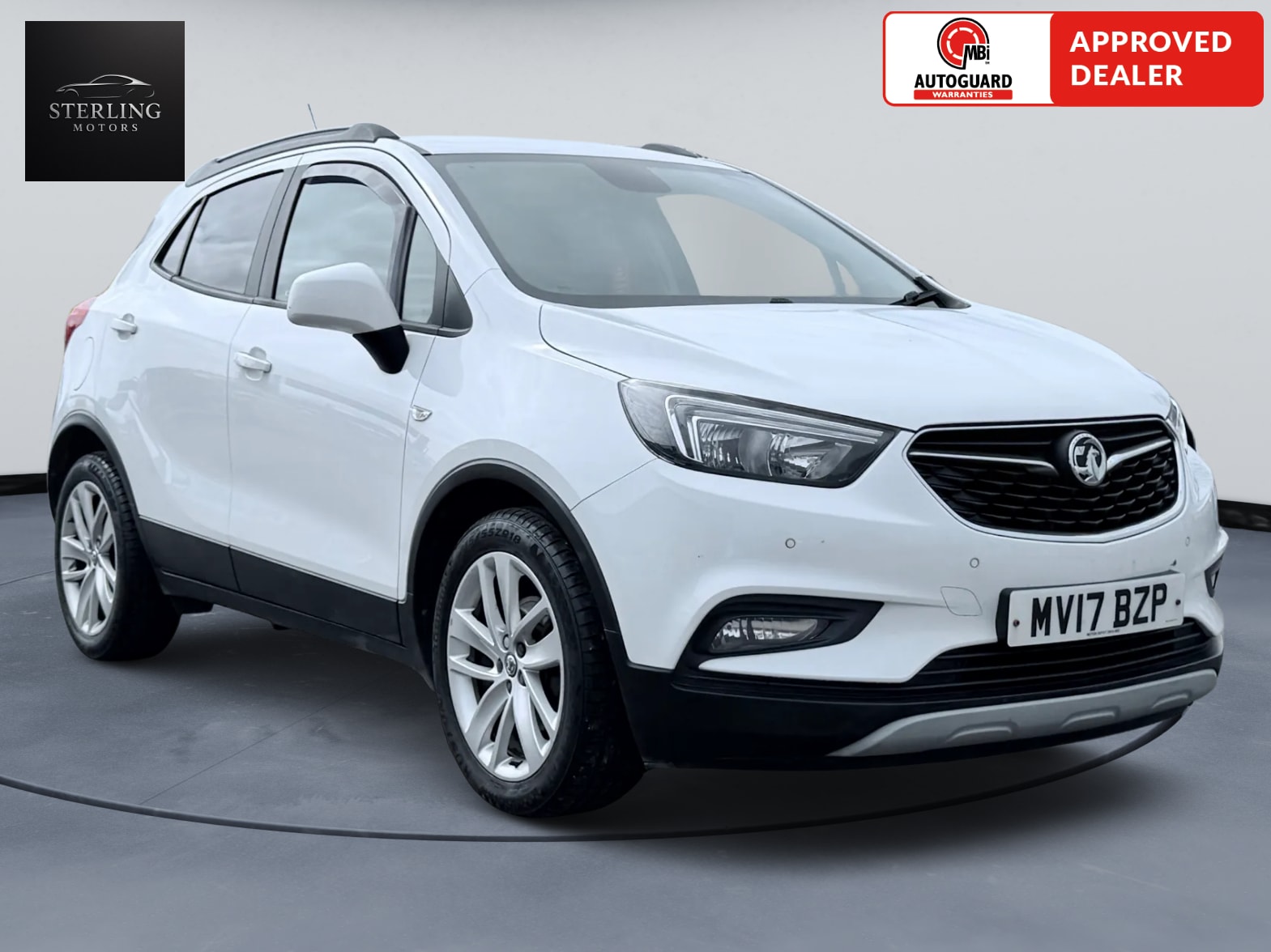 WHITE 2017 VAUXHALL MOKKA X ACTIVE S/S