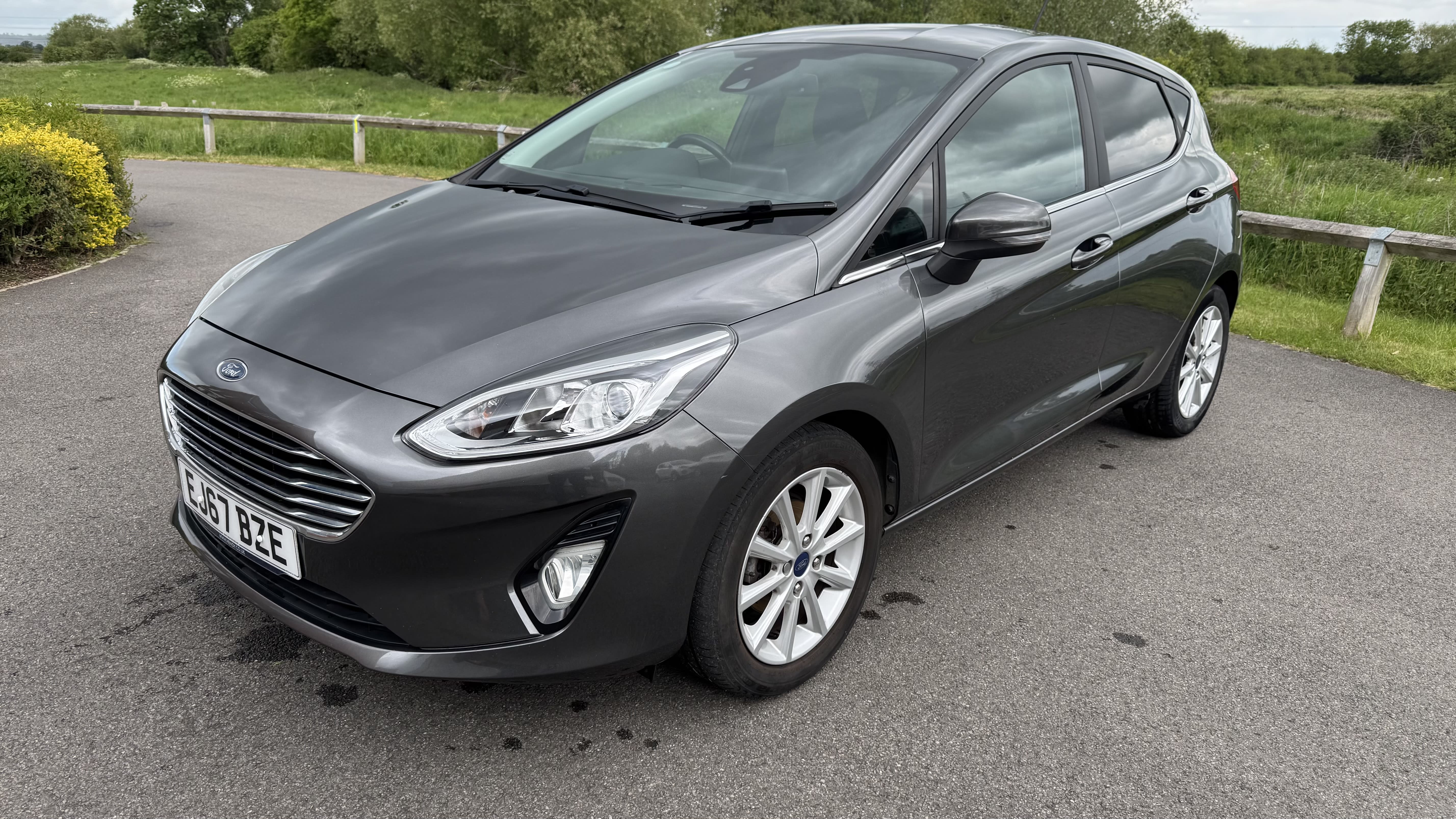 GREY 2017 FORD FIESTA 