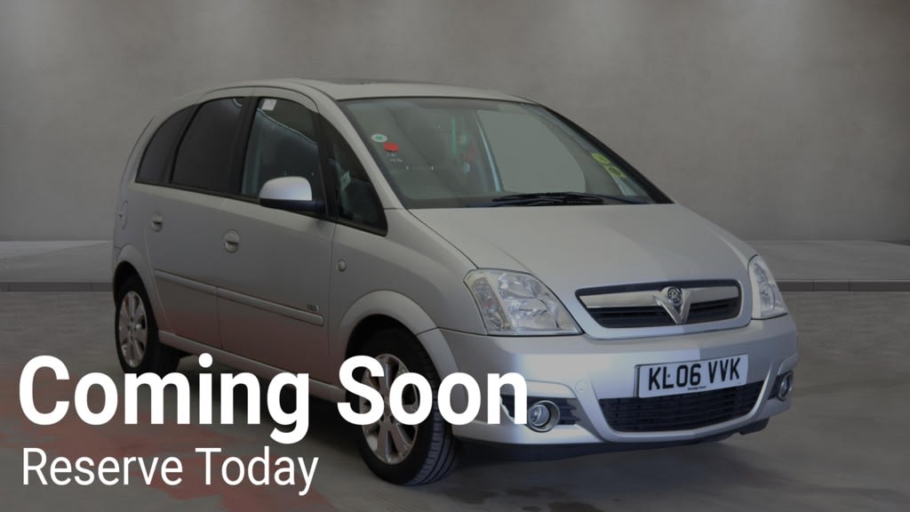 SILVER 2006 VAUXHALL MERIVA DESIGN