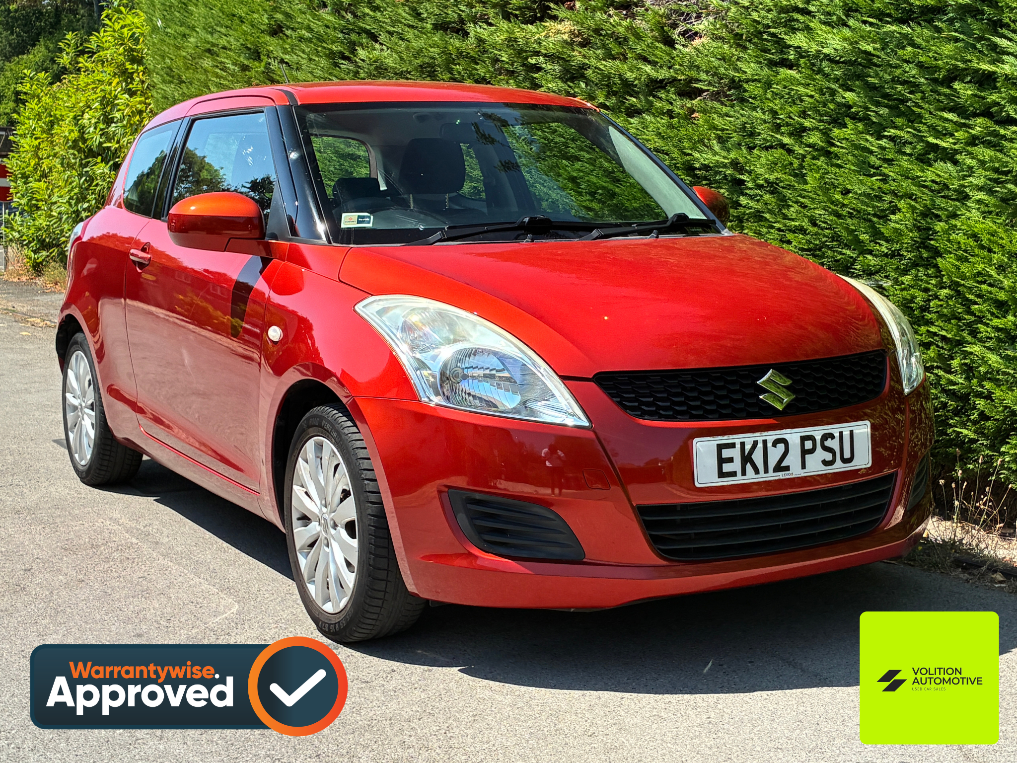ORANGE 2012 SUZUKI SWIFT