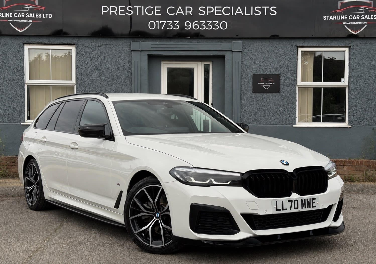 2020 BMW 5 Series 2.0 520D Mht M Sport Touring Steptronic Euro 6 (s/s) 5DR used car for sale