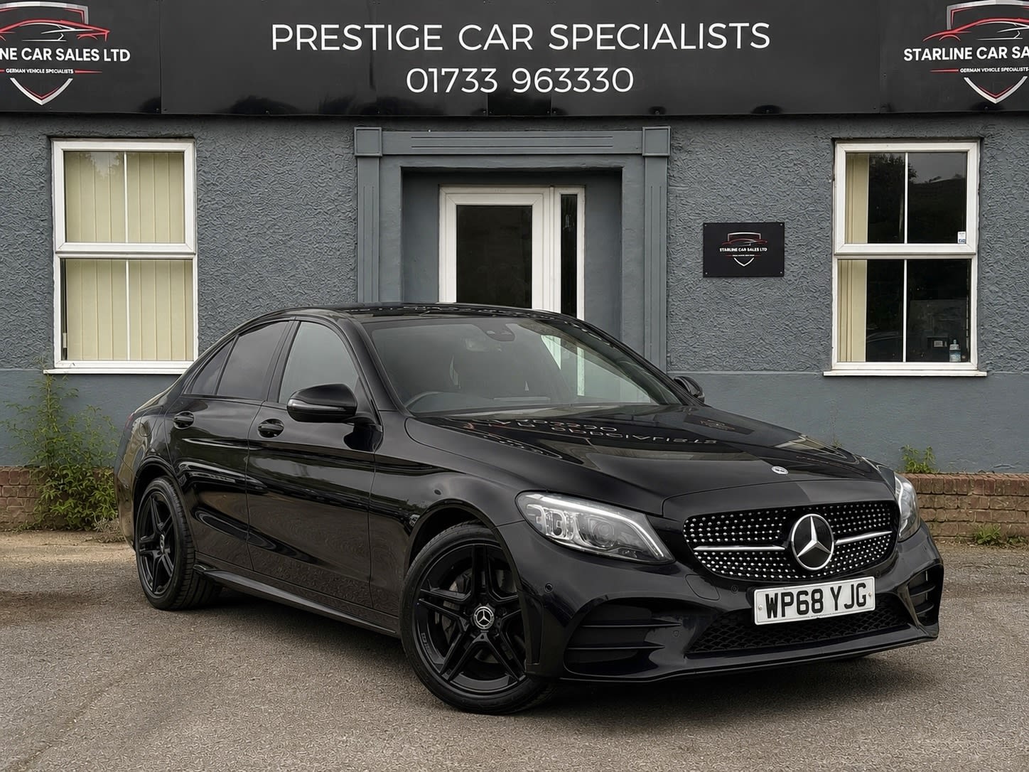 2018 Mercedes-Benz C 220 AMG Line Premium D Auto G-Tronic+ Euro 6 (s/s) (194 Ps) used car for sale
