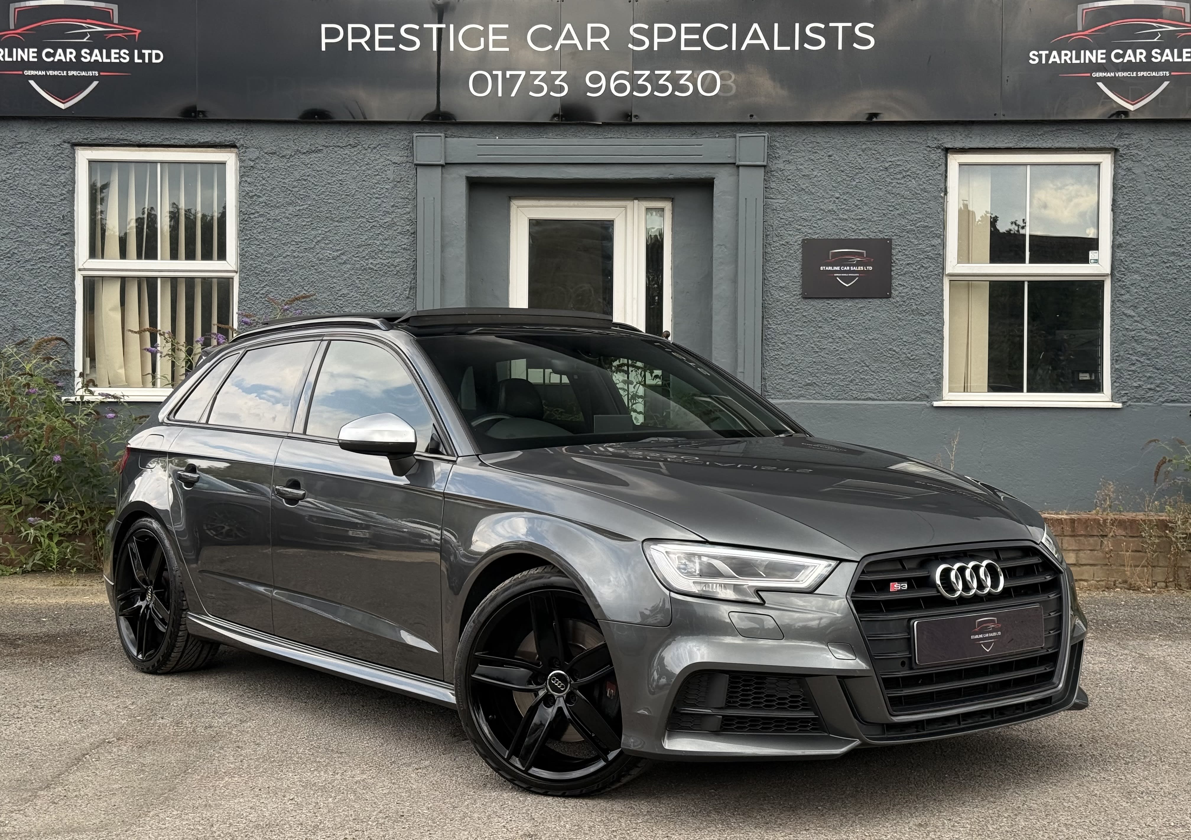 2016 Audi S3 TFSI Quattro S-A 2.0 TFSI Sportback 5DR Petrol S Tronic Quattro Euro 6 (s/s) (310 Ps) used car for sale