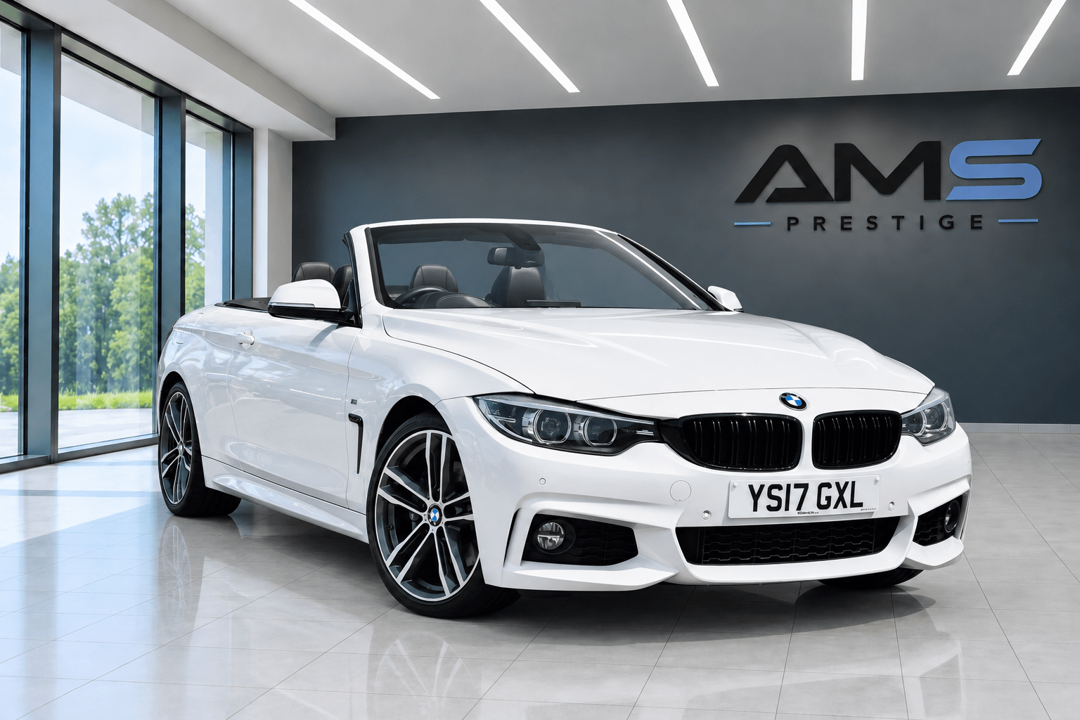 2017 BMW 4 Series 2.0 420D M Sport Convertible 2DR Diesel Auto Euro 6 (s/s) (190 Ps) used car for sale